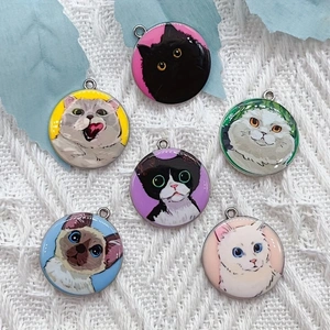 10pcs cartoon animal cat ename - Party Supplies review and price