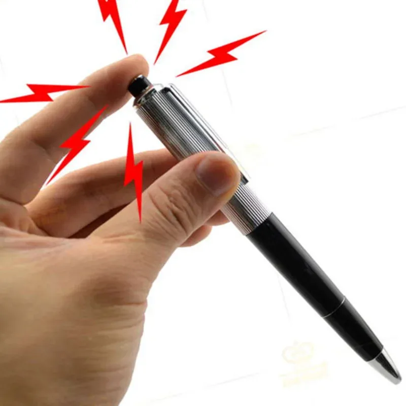 1Pcs Creative Electric Shock P - Shock Pen Prank Toy review and price