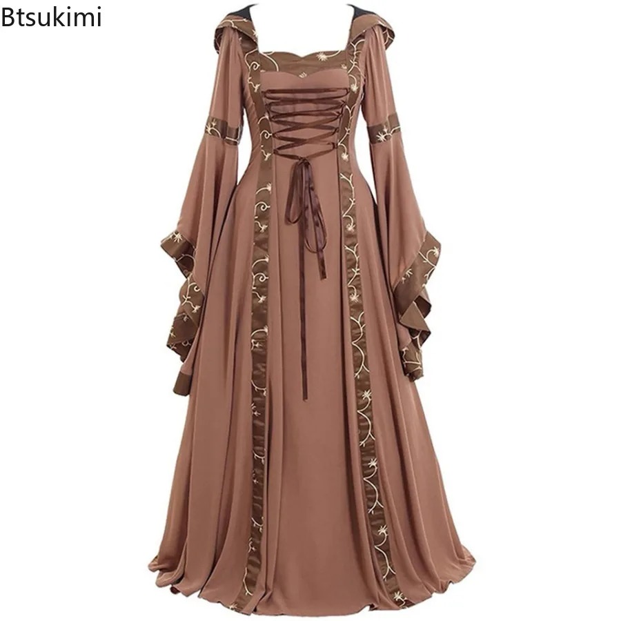 New Women's Medieval Gothic Ho - Medieval Renaissance Dress Women review and price