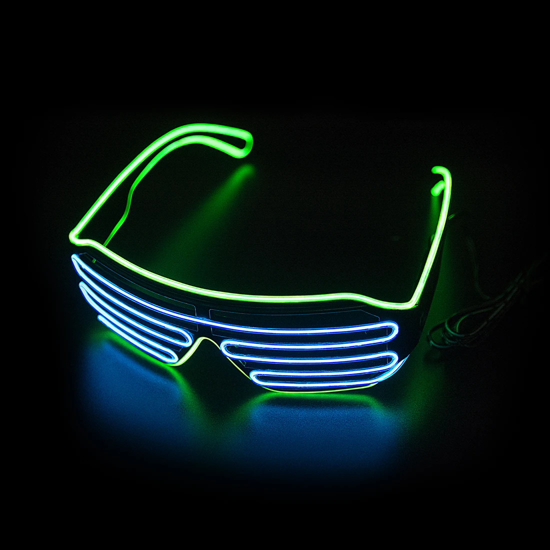 LED Glowing Glasses Gafas Lumi - Glow In The Dark Party Glasses review and price