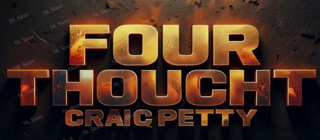 Four Thought By Craig Petty Ma - Magic Tricks review and price