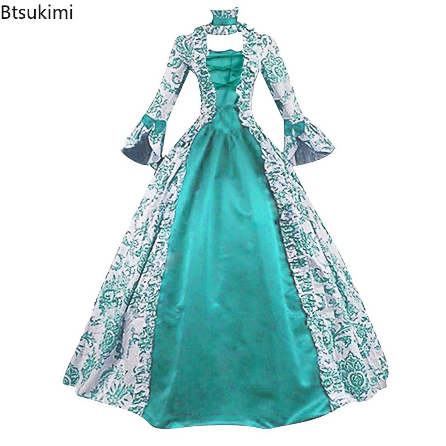 New Medieval Flare Sleeve Dres - Medieval Renaissance Dress Women review and price