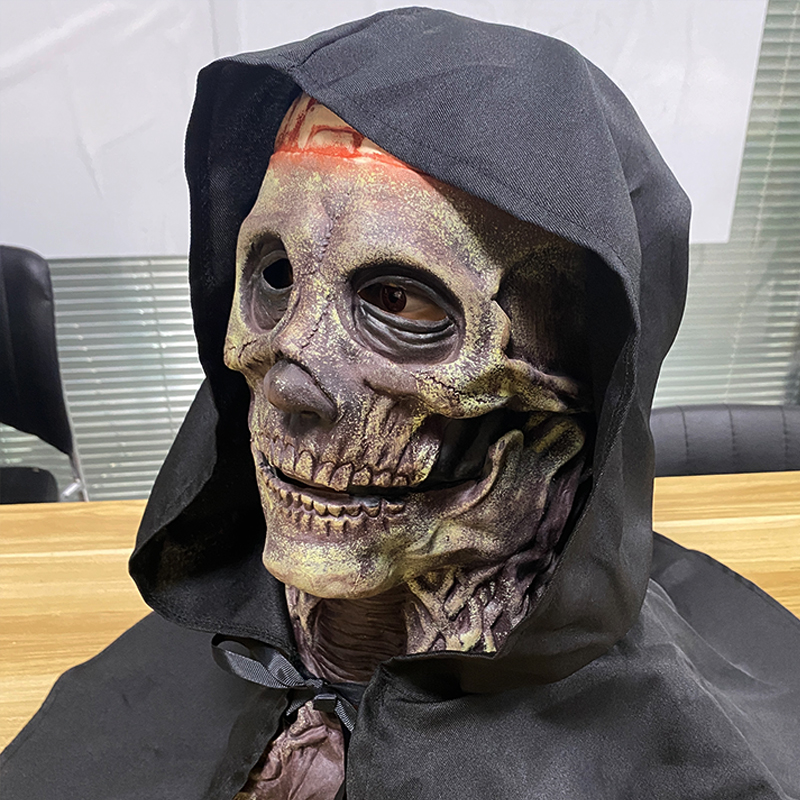 Scary Bloody Brain Full Head M - Led Purge Mask Halloween review and price