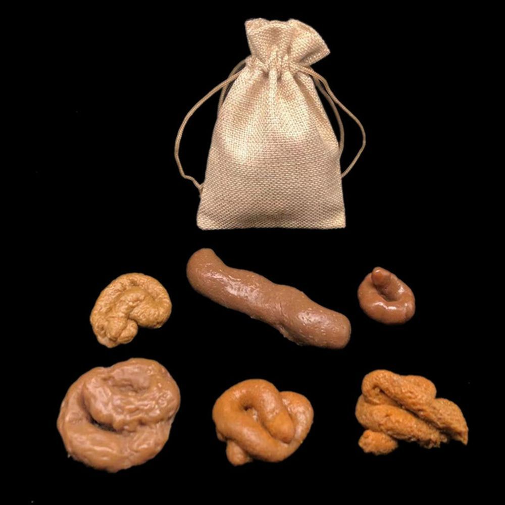 6Pcs Joke Gadget Squish Fool's - Fake Poop Gag Gift review and price
