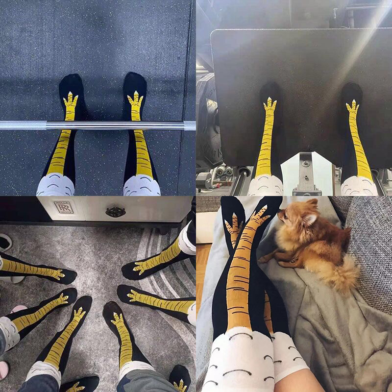Women Chicken Paws Socks Anime - Funny Chicken Leg Socks review and price