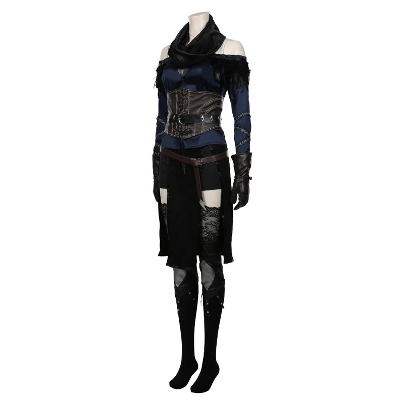 Yennefer Cosplay Fantasia Cost - Medieval Renaissance Dress Women review and price