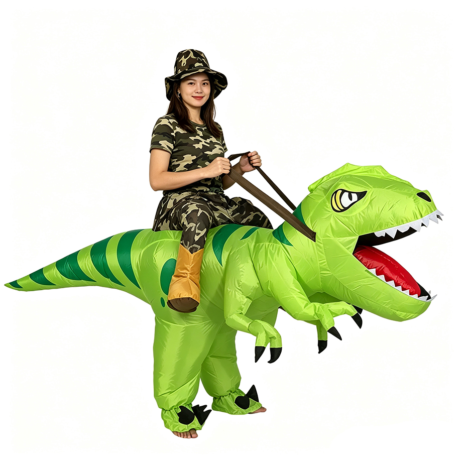 Inflatable T Rex Dinosaur Cost - Inflatable Dinosaur Costume Adult review and price