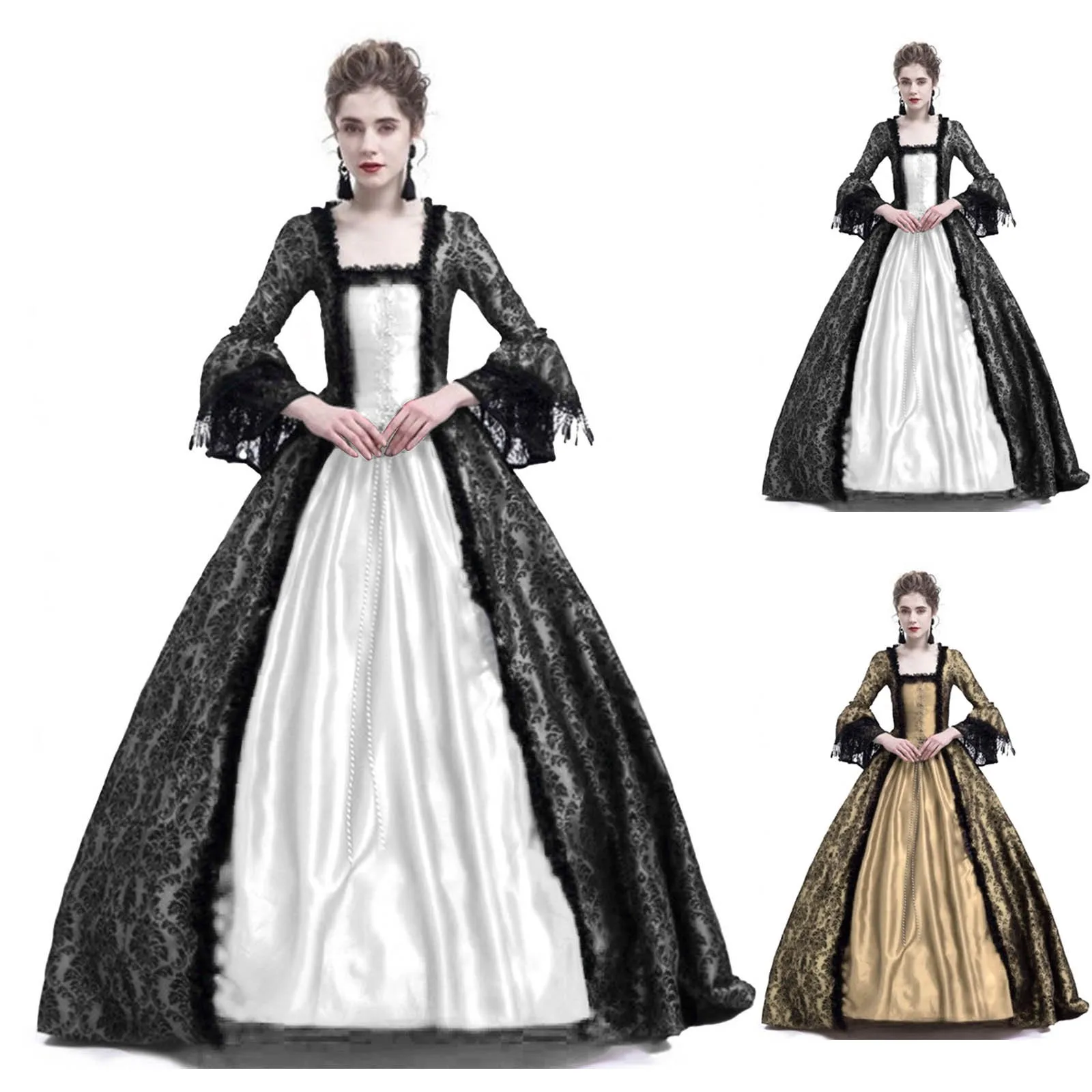 Halloween Cosplay Palace Women - Medieval Renaissance Dress Women review and price
